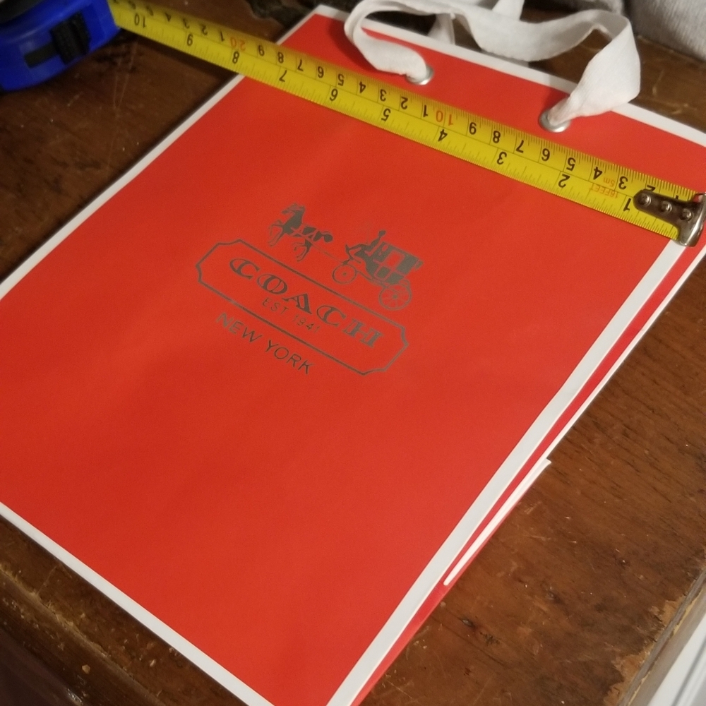 Coach shopping bag
